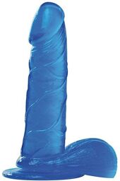 JELLY DILDO REAL RAPTURE BLUE 16,5cm