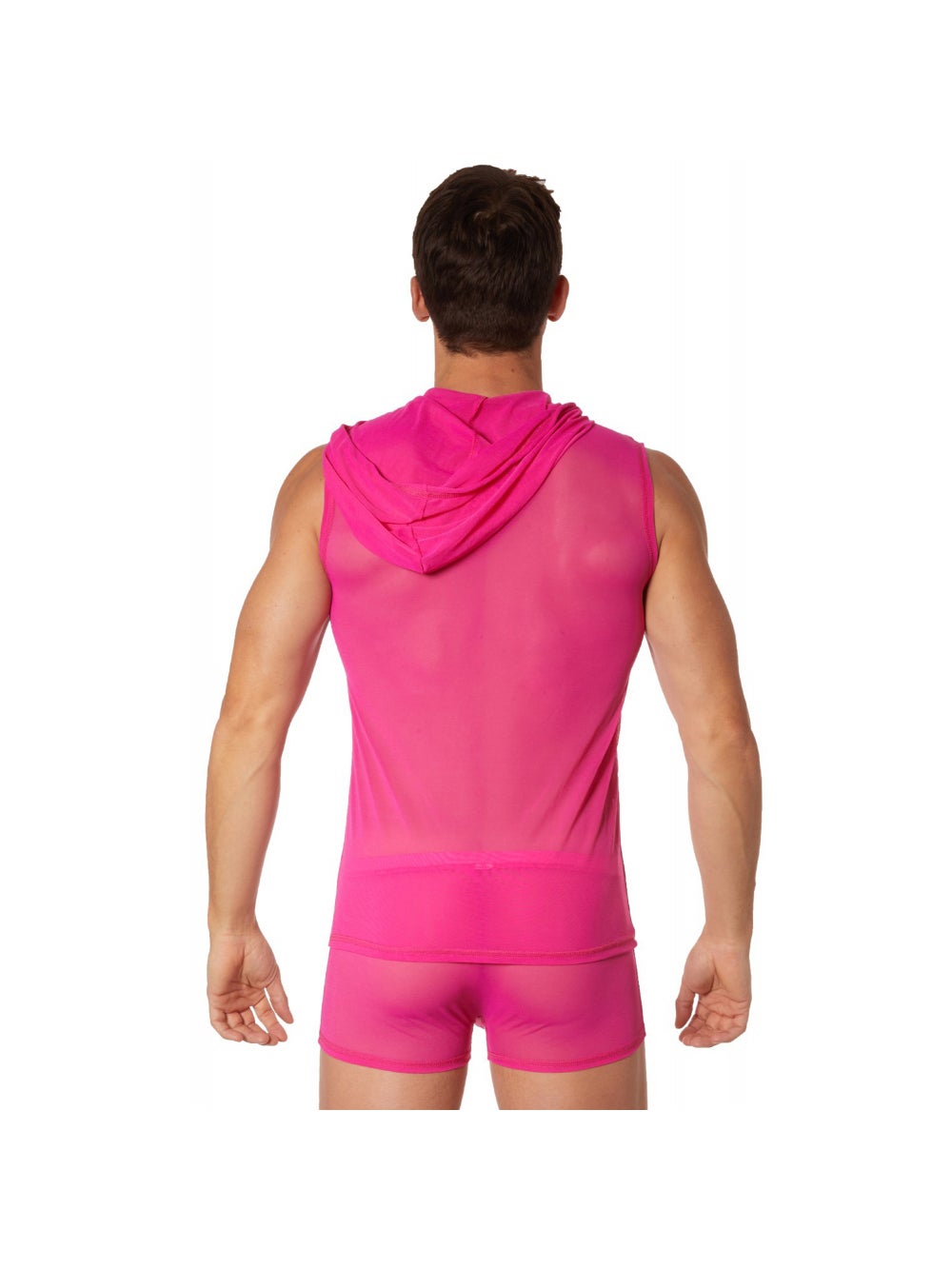 Débardeur à Capuche LM92 Rose