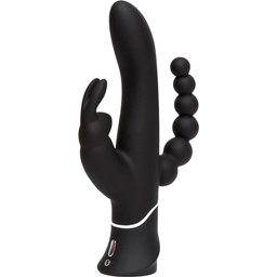 – Triple Curve Rabbit Vibrator – Noir