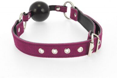 Bâillon balle en silicone