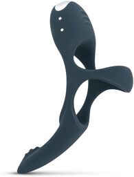 Anneau pénien triple - Bleu