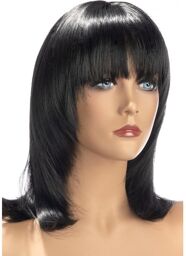 perruque longue brune salome