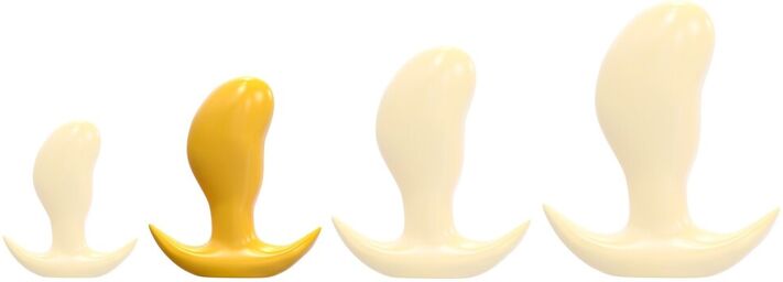 Plug Frijo M 13 x 5.5cm Jaune