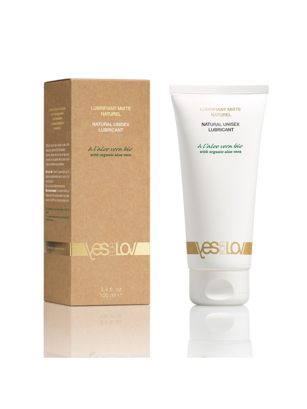 Lubrifiant Mixte Naturel Aloe Vera Bio 100 ml