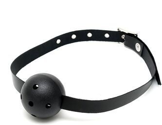 Bâillon balle en plastique (simple)