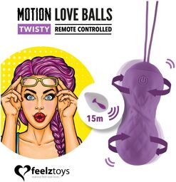 Boules de geishas télécommandées TWISTY