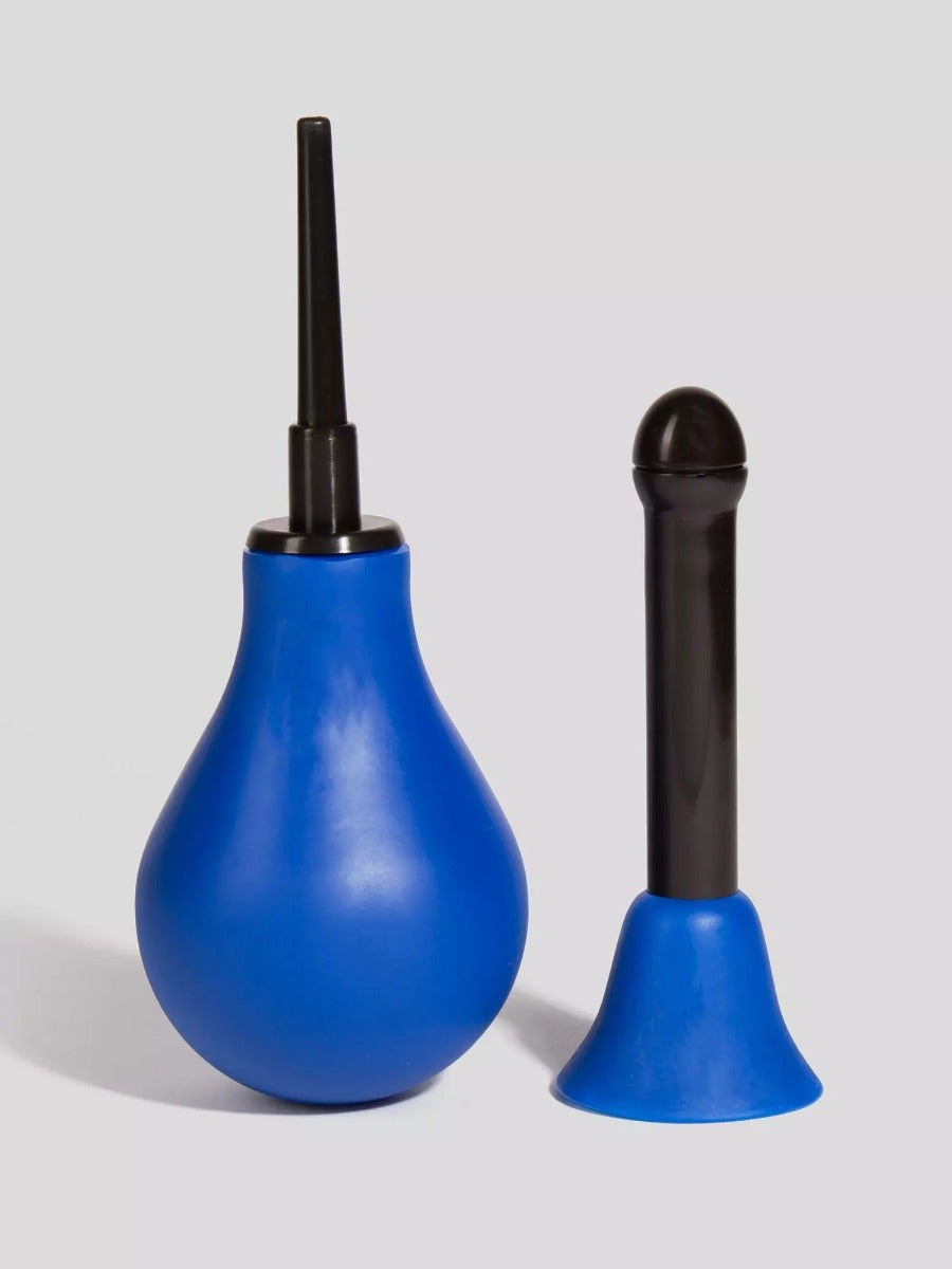 Poire à lavement Deluxe Douche 200 ml bleu