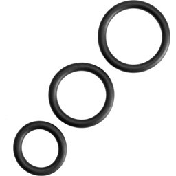 Triple Thrill Ensemble de 3 anneaux masculins