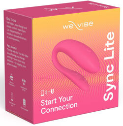 Vibromasseur C pour couples Sync Lite Rose