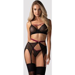 - Ensemble de 3 pièces Novenes - Noir/Violet