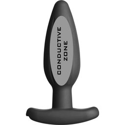 Silicone Noir Rocker Butt Plug - Medium
