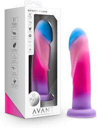 Vibromasseur Borealis Dreams en silicone doux avec base ventouse