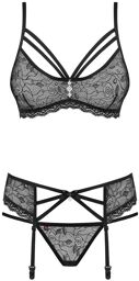 818-SEG-1 set 3-pcs black Noir