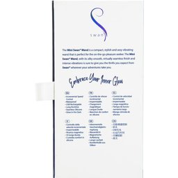 Swan - The Mini Swan Wand Glow In The Dark Purple