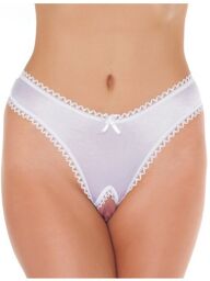 String Ouvert - Talle unique - Blanc