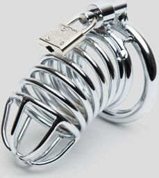 Cage de Chasteté pour Pénis Deluxe Argenté