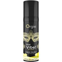 - Dual Vibe Liquid Vibrator Lemon Gin & Tonic