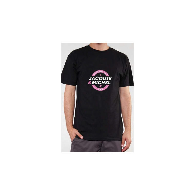 T-shirt Jacquie et Michel n°4 - noir