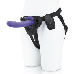 - 6 Curved Wave Silicone Peg with harness included