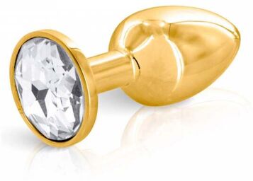 Plug Anal Aluminium Bijou Angel S Doré