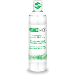 2 en 1 Gel de massage et lubrifiant Aloe Vera