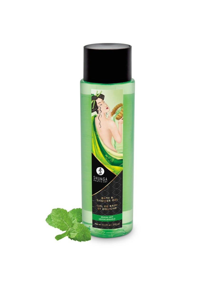 Gel de bain et douche menthe sensuelle 370 ml