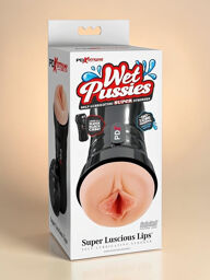 Masturbateur réaliste avec lèvres super sensuelles en silicone doux