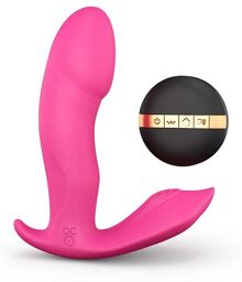 Stimulateur Télécommandé Chauffant Secret Clit Rose