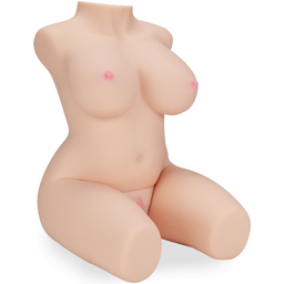 Poupée sexuelle buste réaliste masturbateur articulé Angelina 9,5kg