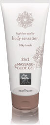 Gel de massage et de glisse 2 en 1 - Toucher soyeux