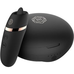 – Stimulateur Léchage avec Boîtier Luxe – Noir