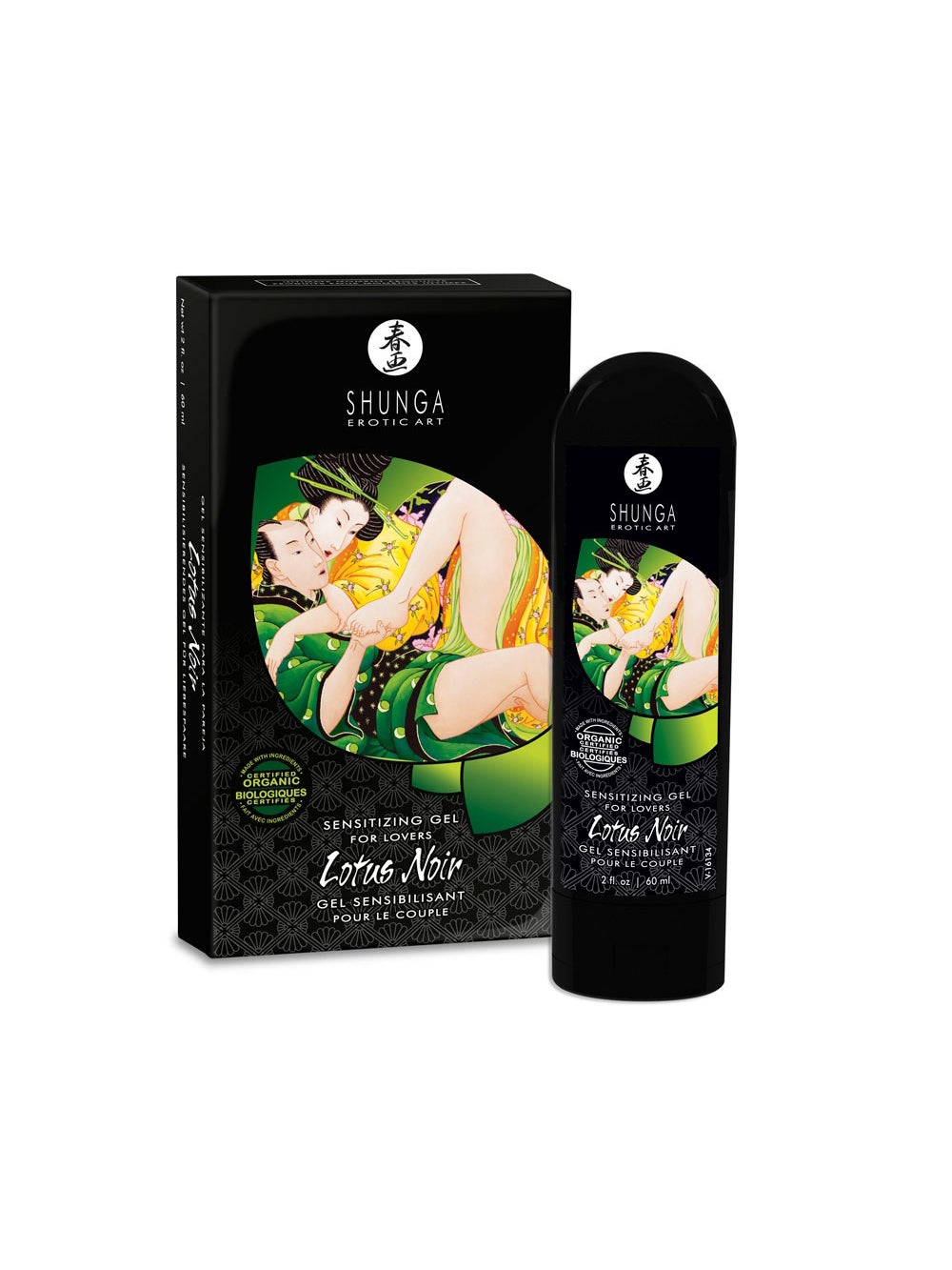 Gel Sensibilisant pour Couple Lotus Noir