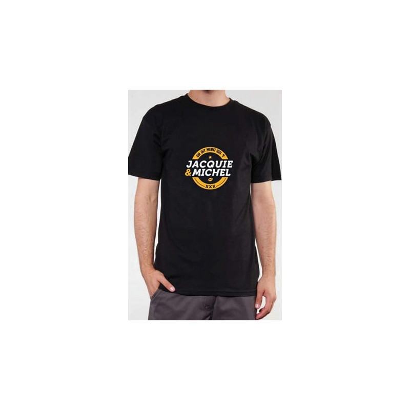 T-shirt Jacquie et Michel n°3 - noir