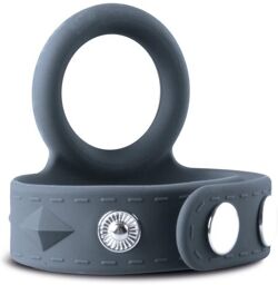 Sangle pour pénis et testicules - S/M