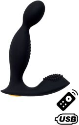 ELIOT, Stimulateur de prostate USB, avec télécommande, en silicone médical