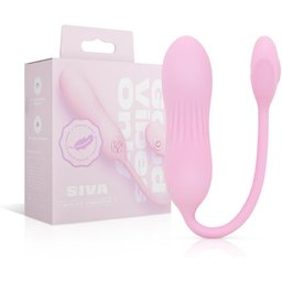 - Siva Oeuf Vibrant - Silicone Doux Rose