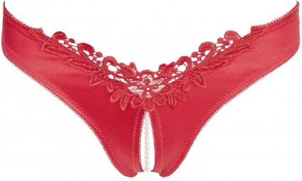 String Rio à Perles Rouge Rouge