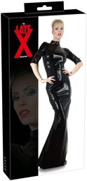 Robe longue Latex Noir