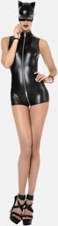 Combinaison Short Sweety Wetlook Noir