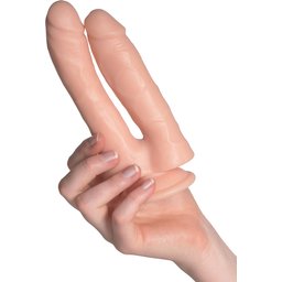 Gode Double Pénétration Réaliste 18 cm