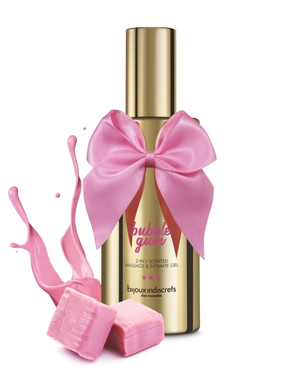 Gel massage et lubrifiant Bubblegum 100 ml