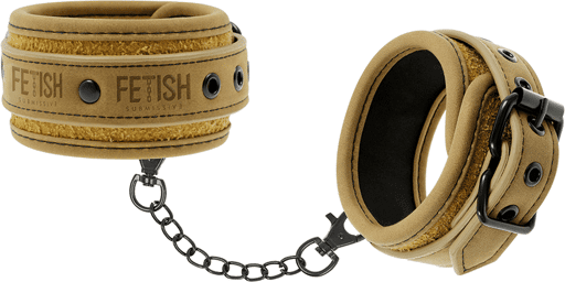 MENOTTES CHEVILLES EN CUIR VÉGAN AVEC DOUBLURE EN NÉOPRÈNE