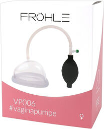 Pompe vaginale avec ventouse pour stimulation intime