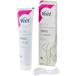 Pure Crème dépilatoire Jambes & Corps pour peaux sèches 200 ml
