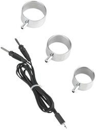 Electro Anneaux uni polaires, 3 pièces
