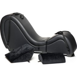 Chaise Coquine avec Coussins d'Amour
