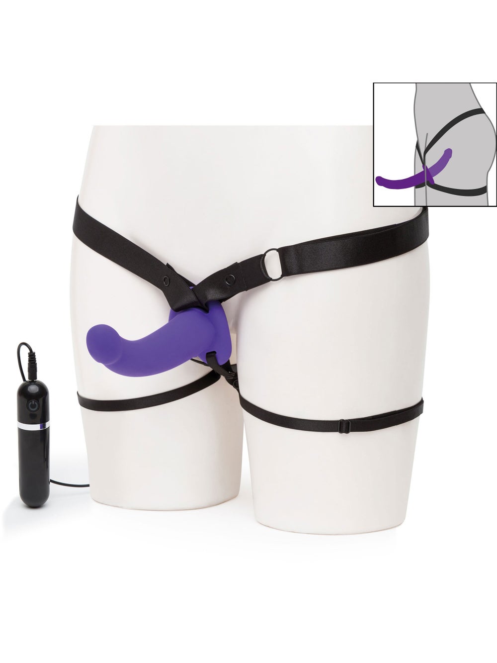 Double gode ceinture vibrant Double Duty