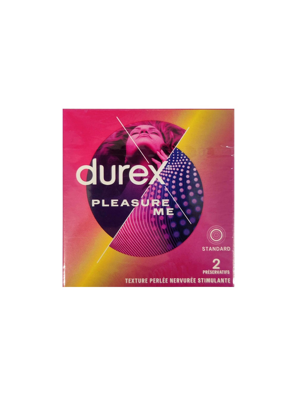 Préservatifs Durex Pleasure Me boîte de 2