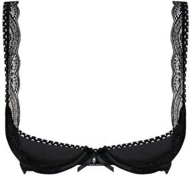 Soutien-Gorge Miamor Demi-Bonnet Noir