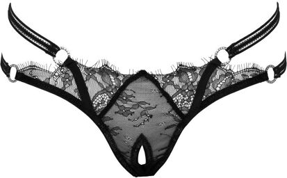 String Strass Noir